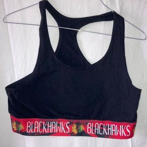 Chicago Blackhawks sport bra